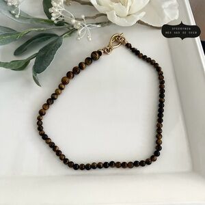 Missoma Graduated Sphere T-Bar Necklace